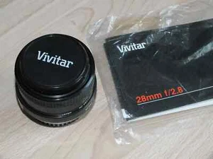 Vivitar 28mm F2.8 Objectif en très bon état ! - Photo 1/5