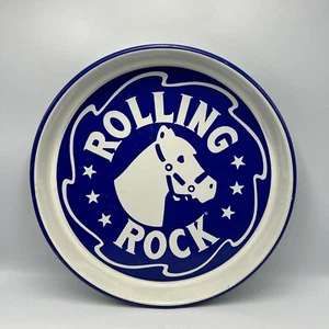 Vintage 1995 Rolling Rock Beer 13" Metal Tray Latrobe Brewing Co., Latrobe, PA. - Picture 1 of 3