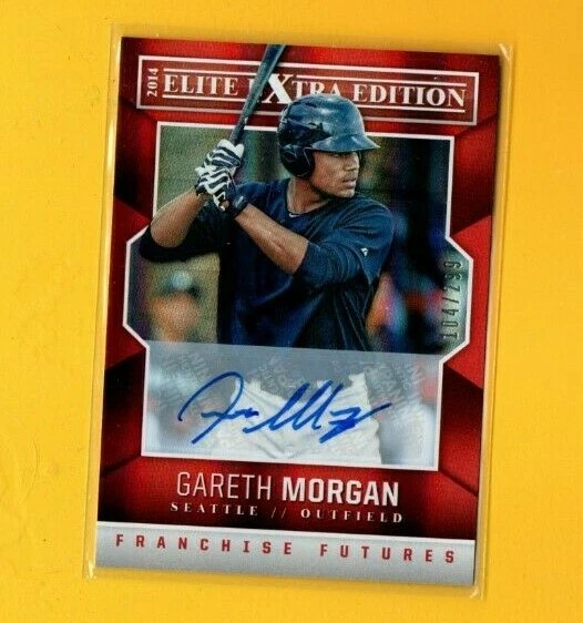 D14732 2014 Elite  Franchise Futures Signatures #23 Gareth Morgan #104/299 - Image 1 of 1