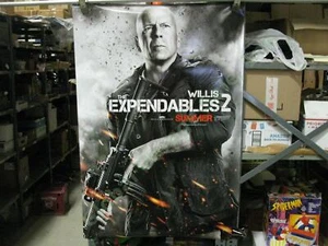 Expendables 2 Bruce Willis Mr Church Original Movie Theater Lobby Display Poster - Picture 1 of 5