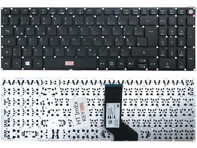 Deutsche - Tastatur ohne Beleuchtung, Rahmen version 2 für Acer Aspire VN7-792 - Bild 1 von 4