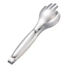 Non Slip Serving Tongs for Salad Bread Sturdy Stainless Steel Material
