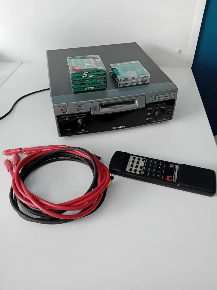 VINTAGE SHARP  MD-R1MKII MiniDisc HIFI - LECTEUR / GRAVEUR  - PARFAIT ÉTAT  - Photo 1/4