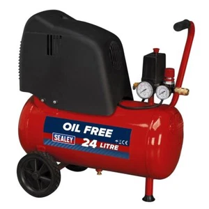 Sealey Compressor 24ltr Belt Drive 1.5hp Oil Free SAC02415 - Picture 1 of 4
