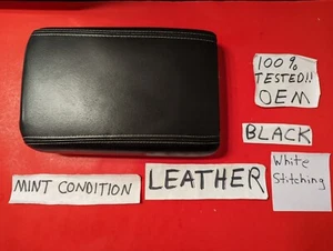 ✅ OEM 2008-2016 GMC ACADIA BUICK ENCLAVE ARMREST CENTER CONSOLE LID BLACK MINT!! - Picture 1 of 10