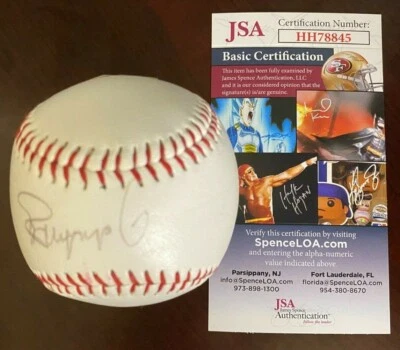 John Smoltz Single Signed Baseball Freshly Authenticated by JSA - CM 494 - Image 1 of 4
