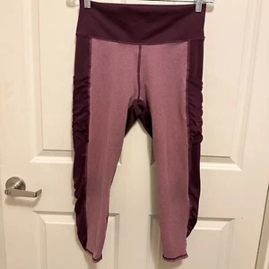 Fabletics Leggings Gr. Large Pink Powerhold On The Go Mesh Yoga kurze Taschen - Bild 1 von 7