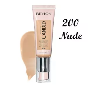 REVLON PhotoReady Candid Natural Finish Anti-Pollution Foundation - 200 Nude NEW - Picture 1 of 2