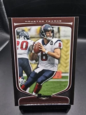 2009 Bowman Draft Picks #18 Matt Schaub - Houston Texans  - Image 1 of 2