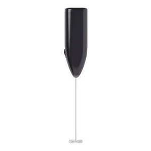 Black Milk Frother Coffee Latte Mixer Cold Hot Whisk Frothy Blend Egg Beater - Picture 1 of 5