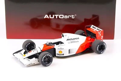 1:18 AUTOart McLAREN Honda MP4/6 GP Japonais 1991 G.Berger #2 Avec Logo McLAREN - Photo 1/4