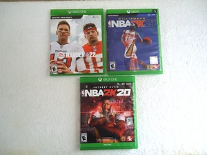 Mixed Lot Of 3 Xbox Games,2,Xbox One,1,Xbox X See All Pics For Titles,etc. - Picture 1 of 15