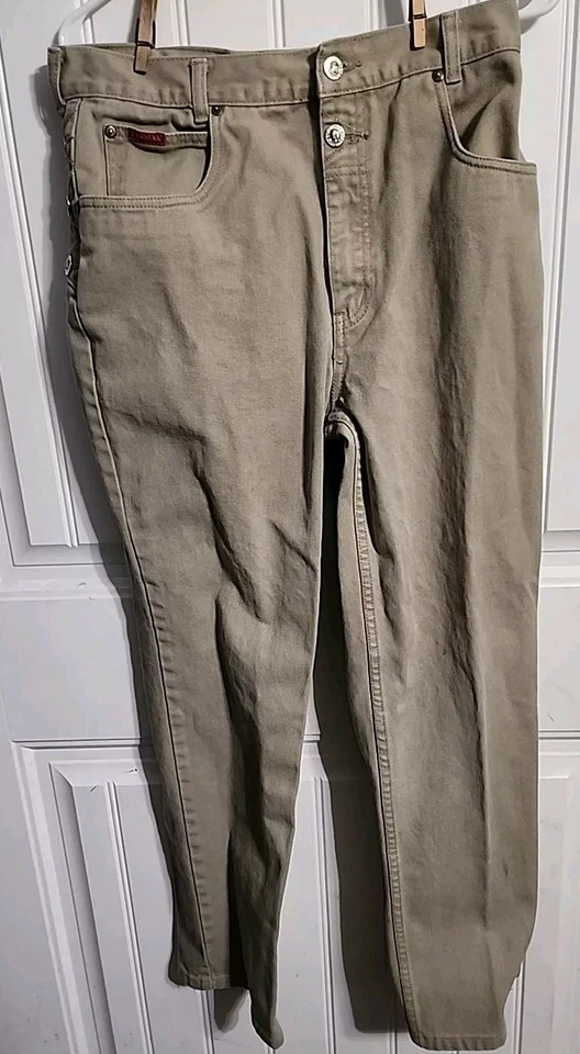 Lawman Western Jeans Women 15 Tan - Image 1 of 4