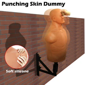 Wall Mounted Human Body Opponent Boxing Punching Bag - (bob) Punching Skin Dummy - Picture 1 of 4