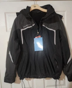 Zero Xposure Mens Winter Sports Coat Jacket Black/Gray EUC SZ S Zero Xposure - Picture 1 of 3