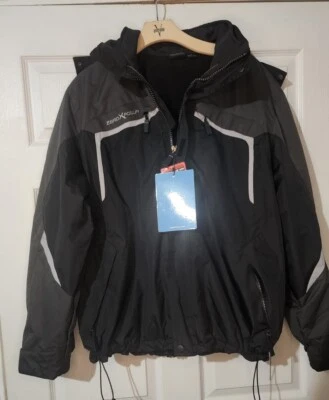 Zero Xposure Mens Winter Sports Coat Jacket Black/Gray EUC SZ S Zero Xposure - Image 1 of 3