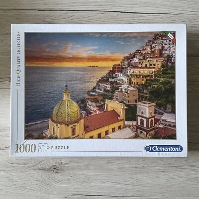 PUZZLE CLEMENTONI 1000 PEZZI ORIGINALE VINTAGE POSITANO 50X69 OTTIME CONDIZIONI - Immagine 1 di 3