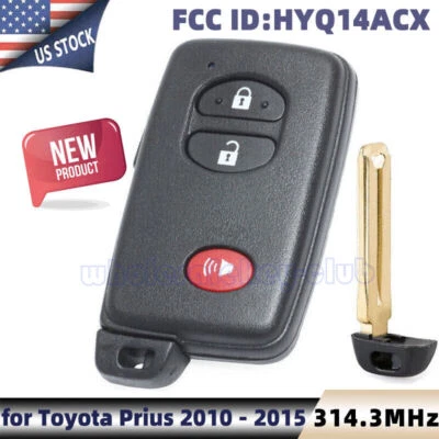 For Toyota Prius 2010 2011 2012 2013 2014 2015 Smart Remote Key Fob HYQ14ACX Foto 1 de 4