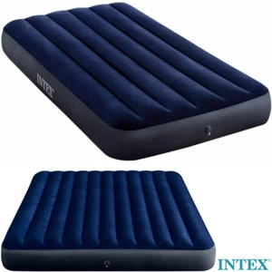 Intex MATERASSO GONFIABILE LETTO 137x191x25 cm Classic Downy 64758 - Foto 1 di 4