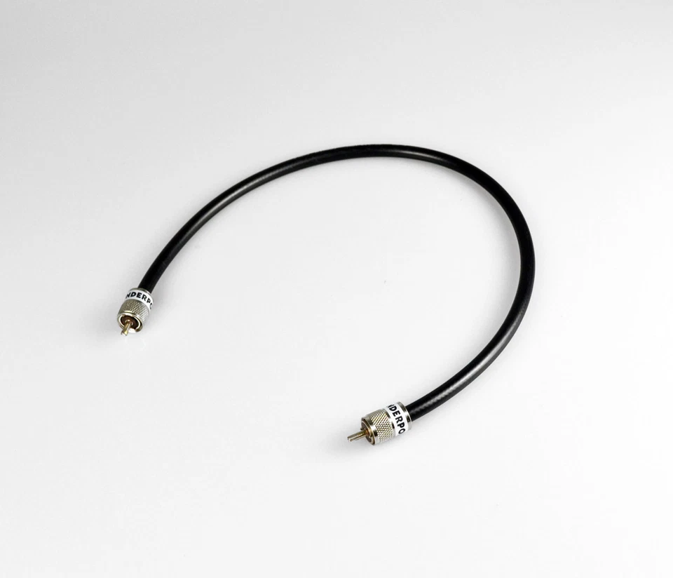 Thunderpole RG213 50cm Patch Lead for CB & Ham Radio PL-259 Plugs RG-213 Cable - Image 1 of 1