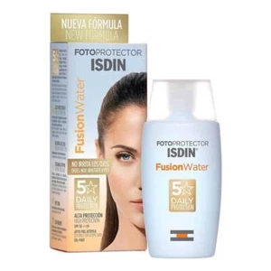 ISDIN Fusion Water SPF 50 50ml | Daily Facial Sun Cream | Ultra-light Texture - Picture 1 of 9