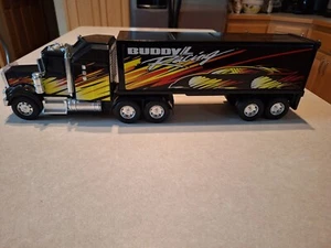 Buddy L Racing Semi Truck &Trailer: 22 Inches Long: Lights & Sound Vintage 1996 - Picture 1 of 19