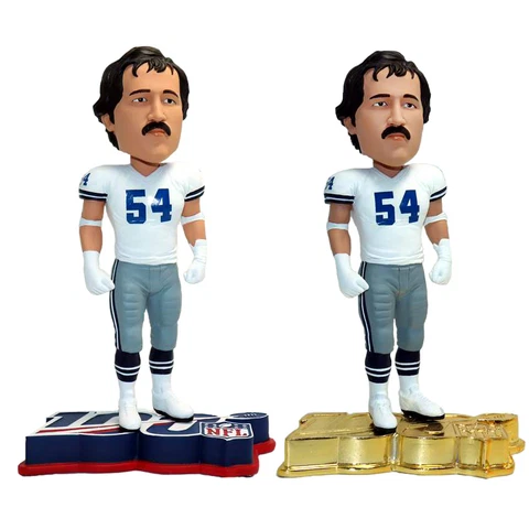 Randy White (Dallas Cowboys) NFL 100 Set (2) Reg + GOLD Exclusive Bobbleheads Cover