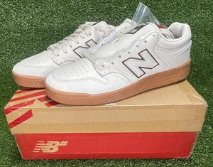 Größe 9,5 - New Balance Numeric 480 Andrew Reynolds White Sea Salt Brown NM480DRW - Bild 1 von 14