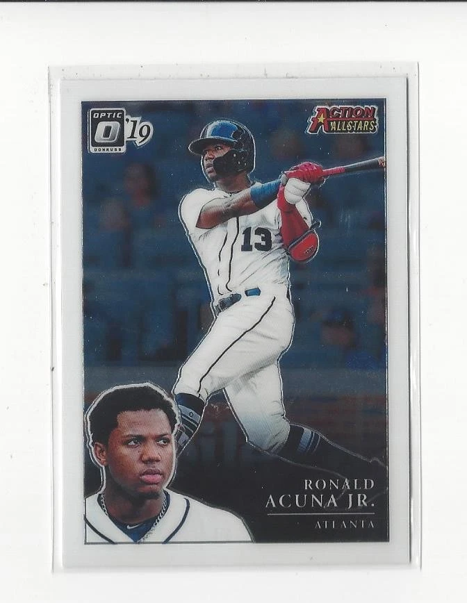 2019 Donruss Optic Action All-Stars #12 Ronald Acuna Jr. Braves - Image 1 of 1