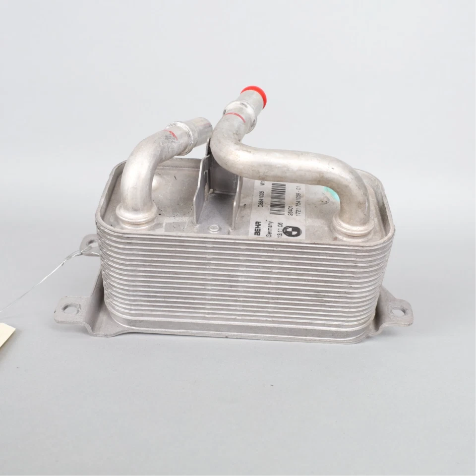 2006-2008 BMW 750i Transmission Oil Cooler Heat Exchanger 17217541059 OEM Used Foto 1 de 4