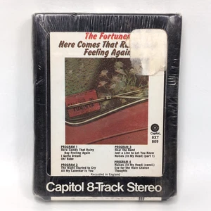 THE FORTUNES Here Comes That Rainy Day Feeling Again 8-Track RARE Sealed - Foto 1 di 3