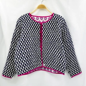 Gr. Blockprints Wendesteppjacke - Bild 1 von 4