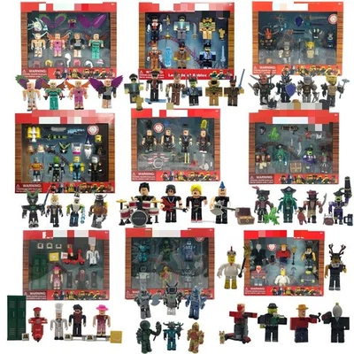 Kids Gifts UKRoblox Game Doll Model Series Character Figure Collection Toys Set