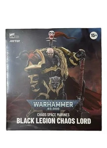 JoyToy Warhammer 40K Black Legion Chaos Lord KHALOS 1/18th Action Figure - Picture 1 of 9
