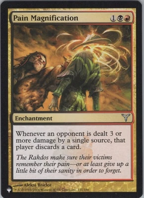 MTG Normal Pain Magnification U The List Reprints 121/180 NM - Image 1 of 2