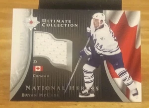 2005-06 Ultimate Collection National Heroes Jerseys/225 Brian McCabe Toronto Map - Picture 1 of 3