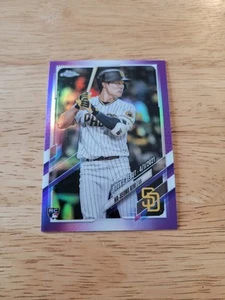 2021 Topps Chrome Update Purple Refractors #USC12 Ha-Seong Kim RD - Bild 1 von 2