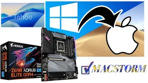 macOS Tahoe   for PC Gigabyte Z690 Aorus Elite   hackintosh - Picture 1 of 13