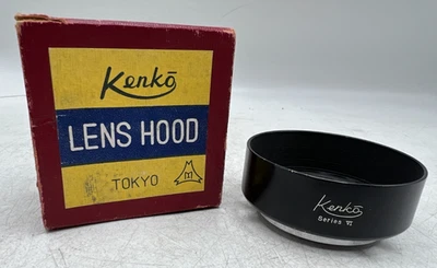 Parasol Kenko Japón K6/26-3 Serie VI negro atornillado para cámaras telémetro Foto 1 de 4