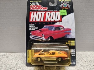 Vntg 1997 Racing Champions Hot Rod Mag '63 Chevy Corvette #45 1:53 Diecast - Picture 1 of 8