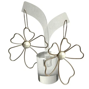 Anthropologie Botanist Abroad Floral Earrings - Picture 1 of 7