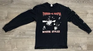 Camiseta De Colección Three 6 Mafia Mystic Stylez Manga Larga L Rara Bota Estacionamiento Lote - Imagen 1 de 13