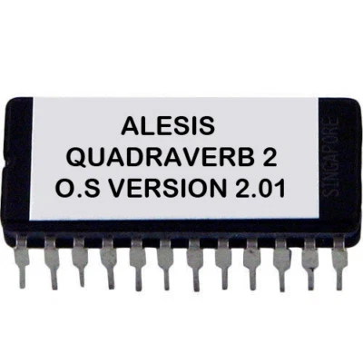 ALESIS QUADRAVERB 2 FIRMWARE 2.01 UPGRADE UPGRADE LATEST O.S EPROM FX CHIP QV 2 - Image 1 of 2