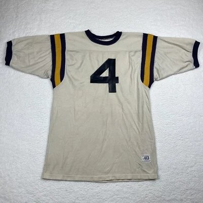 Camiseta de fútbol vintage de campeón de los años 50 60 talla 40 LSU Coloway Foto 1 de 4