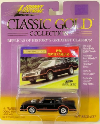 "Классическая золотая коллекция" Johnny Lightning 1999 LE 1986 Monte Carlo SS - Изображение 1 из 4