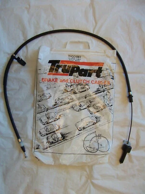 CABLE EMBRAGUE TRUPART TPCC1383, QCC1383 NUEVO DE STOCK FORD ESCORT MK5 1990~95 ORION 1990~93 Foto 1 de 4