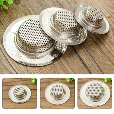 Abflusssieb Haarsieb Ablaufsieb für Badewanne Dusche Waschbecken Küchenspüle - Bild 1 von 4