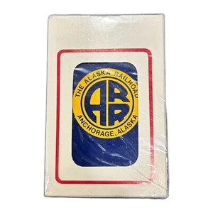 Carte da gioco vintage SIGILLATE Alaska Railroad Anchorage, Alaska mazzo singolo USA - Foto 1 di 6