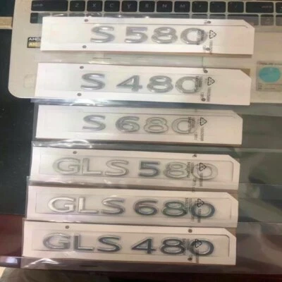 for Mercedes-Benz MAYBACH S400L S580 S600 S680 GLS600 680 rear trunk refit decal — 第 1/4 张图片