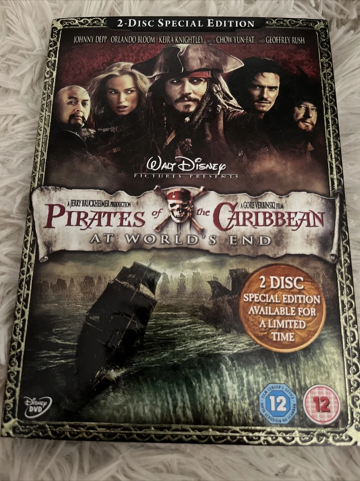 Pirates of the Caribbean At World's End DVD 2 Disc Special Edition & Slip Cover - Image 1 of 4